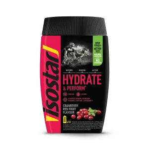 Isostar Hydrate & Perform Cranberry Red fruits 400g - Izotoniskie dzērieni