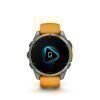 Garmin Fenix 8 AMOLED Sapphire Graphite Orange 51mm Titaanist erksavärvilise oranži rihmaga
