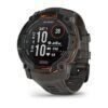 Garmin Instinct 3 Solar Black Charcoal Bezel 50mm Must koos söe värvi kellarihmaga - päikesepaneeliga