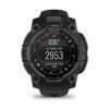 Garmin Instinct 3 Amoled Black Bezel 45mm Must musta kellarihmaga - amoled