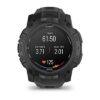 Garmin Instinct 3 Amoled Tactical Edition 50 mm Must musta kellarihmaga