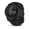 Garmin Instinct 3 Solar Tactical Edition 45 mm Must musta nägu - päikesepaneeliga