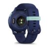 Garmin Vivoactive 5 Navy Blue Metallist tumesinine alumiiniumist korpus tumesinise korpuse ja silikoonist kellarihmaga