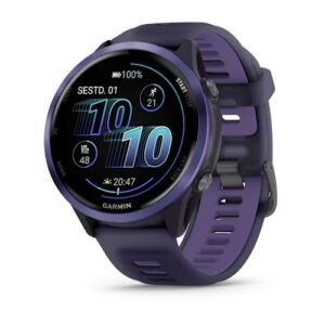 Garmin Forerunner 570 Indigo Purple 47mm Indigo alumiinium, läbipaistev kuninglik lilla/indigo rihmaga