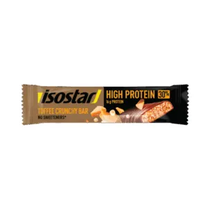 Isostar High Protein 30 batoniņš Toffee Crunchy 55g - Batoniņi