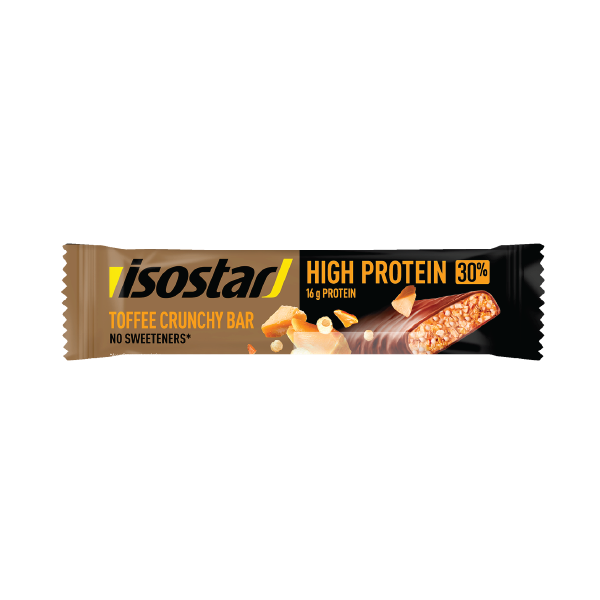 Isostar High Protein 30 Toffee Crunchy batoon 55g Karamell