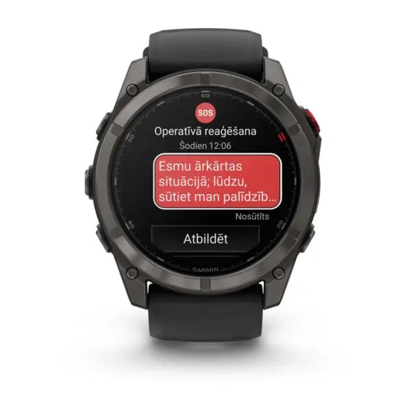 Garmin Fenix 8 Pro AMOLED Sapphire Carbon Gray Black 47mm 