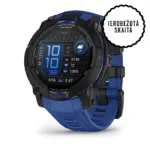 Garmin Instinct 3 Amoled Black Bolt Blue 45mm - Multisport