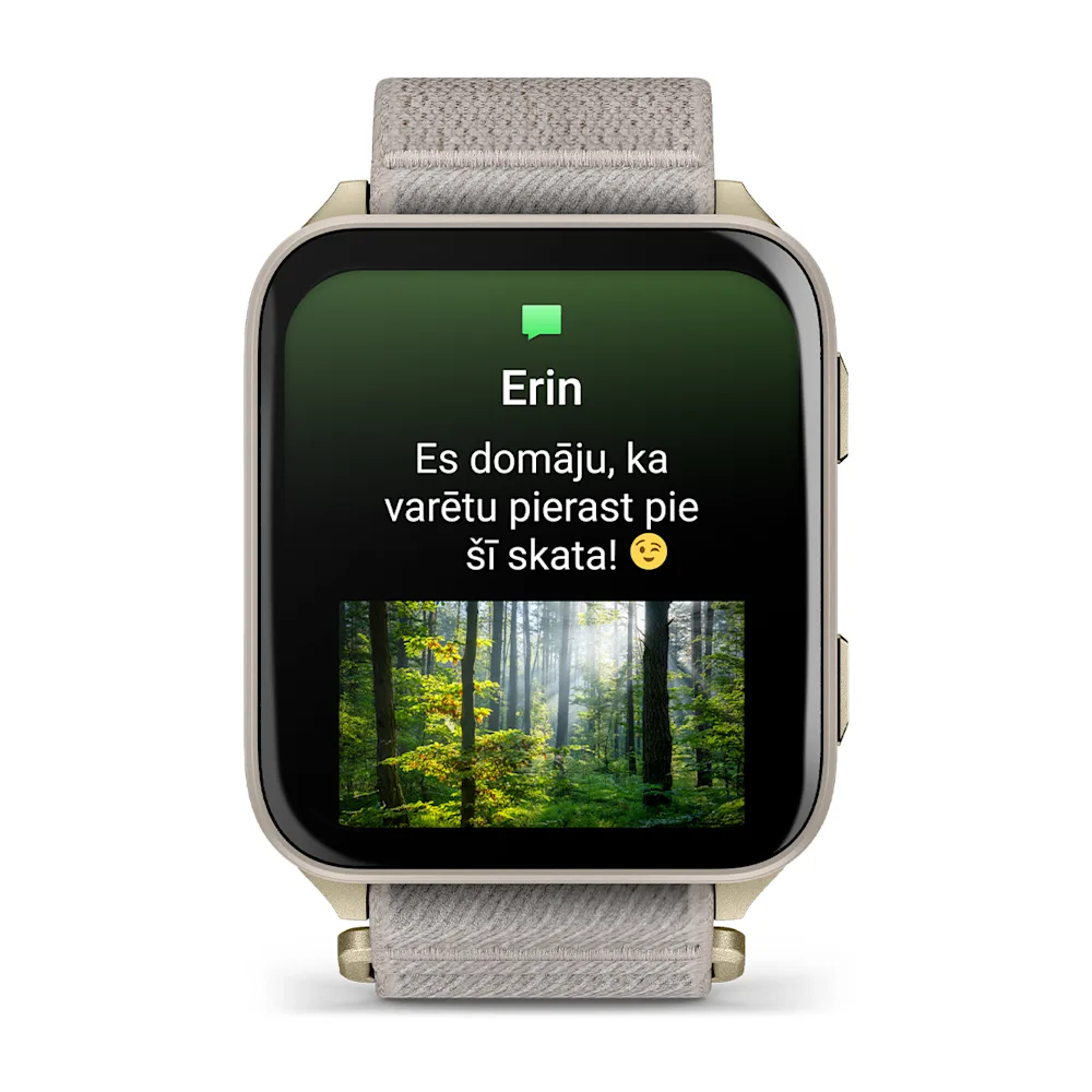 Garmin Venu X1 Titanium Soft Gold - Kasdieniam naudojimui