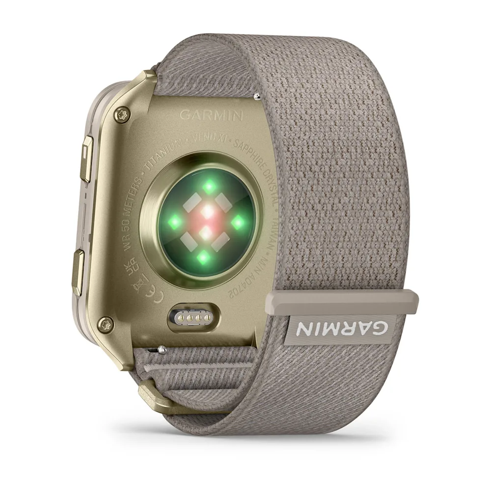 Garmin Venu X1 Titanium Soft Gold - Kasdieniam naudojimui
