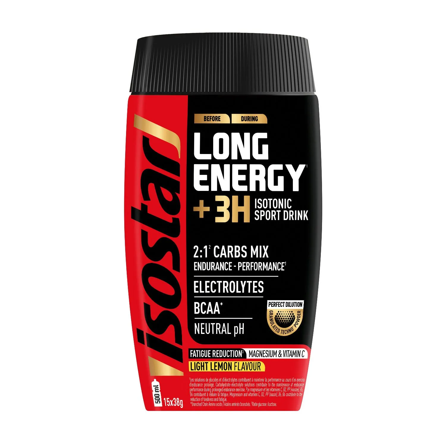Isostar Long Energy Lemon pulber 570g - Isotoonilised joogid