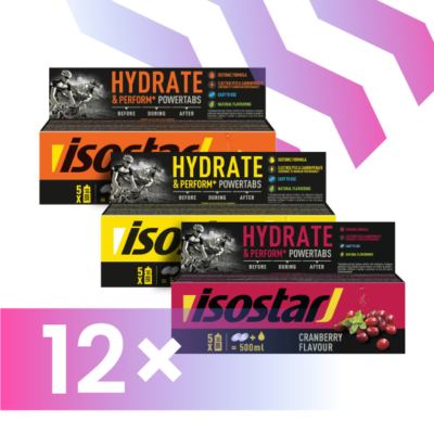 Isostar tablets Powertabs isotonic x 12