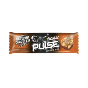 Isostar Pulse Hazelnut Chocolate Guarana batoon 23g