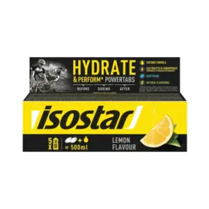 Isostar Hydrate & Perform Powertabs Lemon Isotonic Tabletid (10x12g)