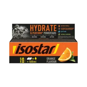 Isostar Hydrate & Perform Powertabs Orange Isotonic Tabletid (10x12g)