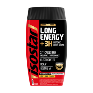 Isostar Long Energy Lemon 570g - Izotoniskie dzērieni