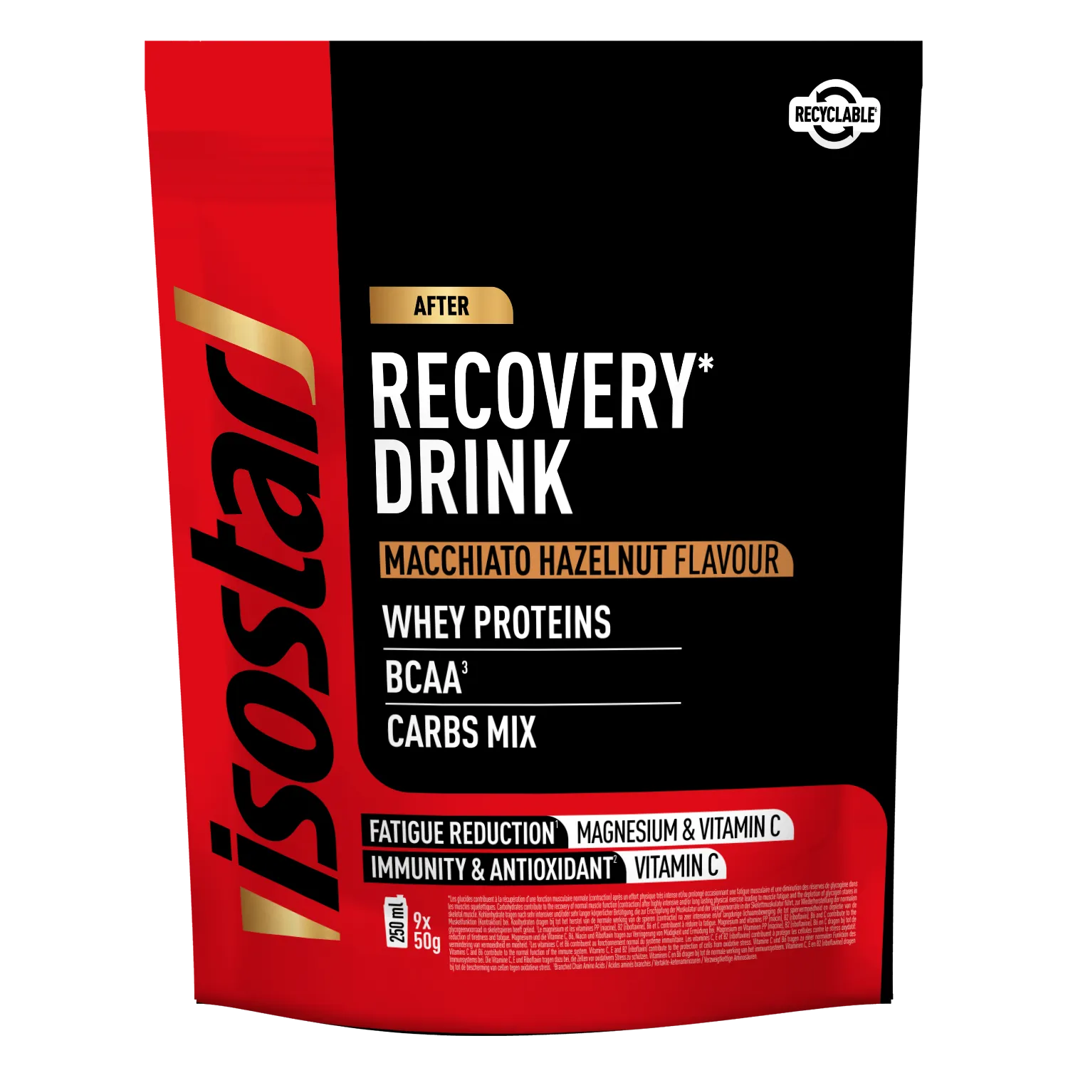 Isostar Recovery pakend