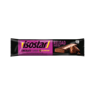 Artboard-32-1 Isostar Reload Sport batoniņš Chocolate 40g