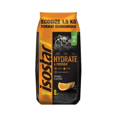 Isostar Hydrate & Perform Ecosize Orange pulber 1.5kg