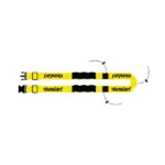 Isostar ülikvaliteetne numbrivöö kollane