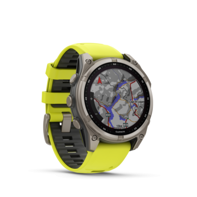 Garmin Fenix 8 Sapphire Solar Amp Yellow Graphite 47mm