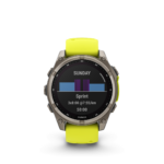 Garmin Fenix 8 Sapphire Solar Amp Yellow Graphite 47mm