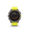 Garmin Fenix 8 Sapphire Solar Amp Yellow Graphite 47mm