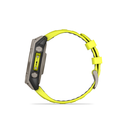 Garmin Fenix 8 Sapphire Solar Amp Yellow Graphite 47mm