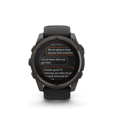 Garmin Fēnix 8 Sapphire Solar Carbon Gray 47mm