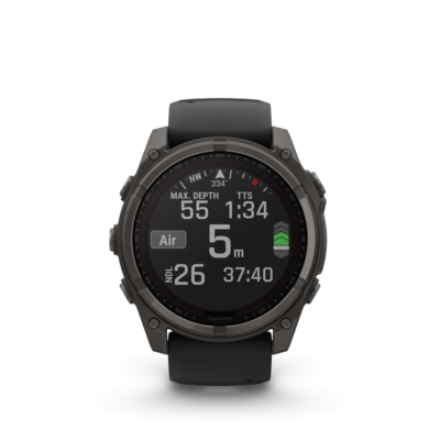 Garmin Fēnix 8 Sapphire Solar Carbon Gray 47mm
