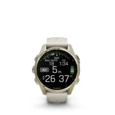 Garmin Fenix 8 AMOLED Sapphire Soft Gold Gray 43mm Garmin Fenix 8 AMOLED Sapphire Soft Gold Gray 43mm