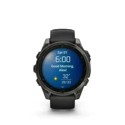 Garmin Fenix 8 AMOLED Sapphire Carbon Gray Black 47mm