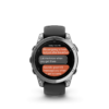 Garmin Fenix E AMOLED Stainless Steel Black 47mm