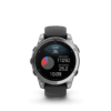 Garmin Fenix E AMOLED Stainless Steel Black 47mm