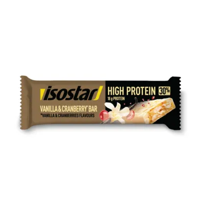 Visi-produkti-majas-lapai-3-18 Isostar High Protein 30 Vanilla Cranberry batoon 55g