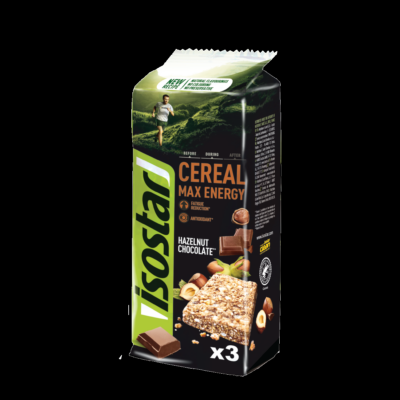 Isostar Cereal Max Energy Hazelnut Chocolate batoon 55g