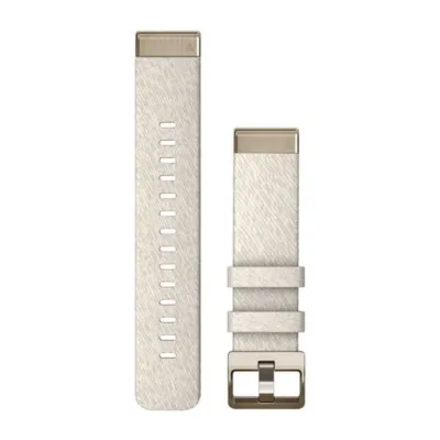 Garmin QuickFit 20 Watch Band Cream Nylon Garmin QuickFit 20 Watch Band Cream Nylon
