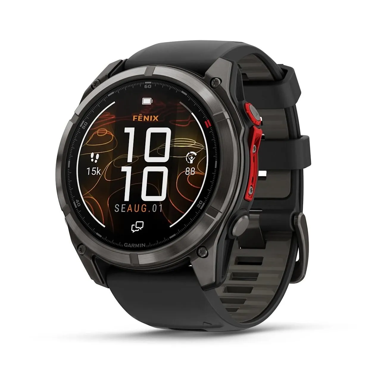 Garmin Fenix 8 Pro MicroLED Sapphire Carbon Gray Black 51mm - Multisportam