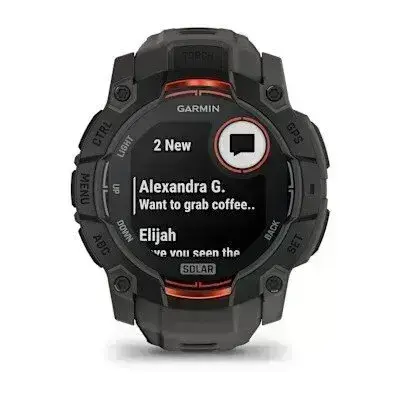 Garmin Instinct 3 Solar Black Charcoal Bezel 50mm