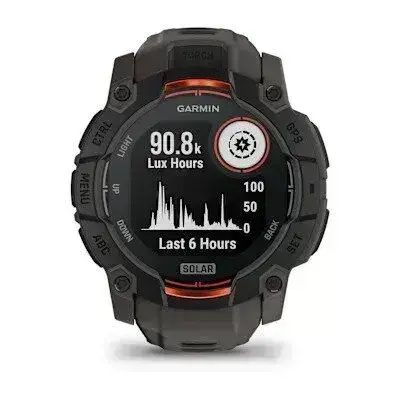 Garmin Instinct 3 Solar Black Charcoal Bezel 50mm
