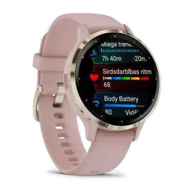 Garmin Venu 3S Pink Dawn Soft Gold
