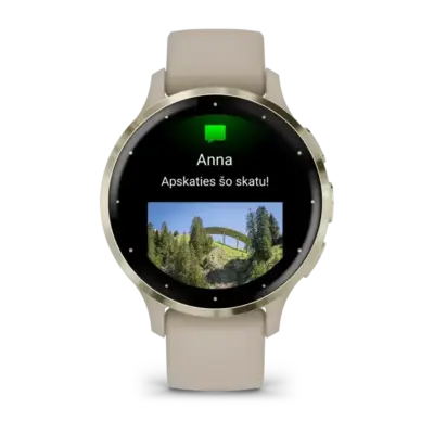 Garmin Venu 3S French Gray Soft Gold