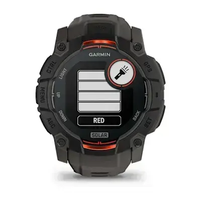 Garmin Instinct 3 Solar Black Charcoal Bezel 50mm