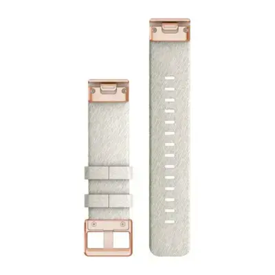 Garmin QuickFit 20 Watch Band Cream Nylon Rose Garmin QuickFit 20 Watch Band Cream Nylon Rose