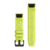 Garmin QuickFit 22 Watch Band Amp Yellow Garmin QuickFit 22 Watch Band Amp Yellow