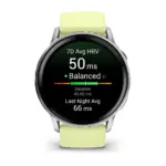 Garmin Venu 4 Silver Yellow 45mm