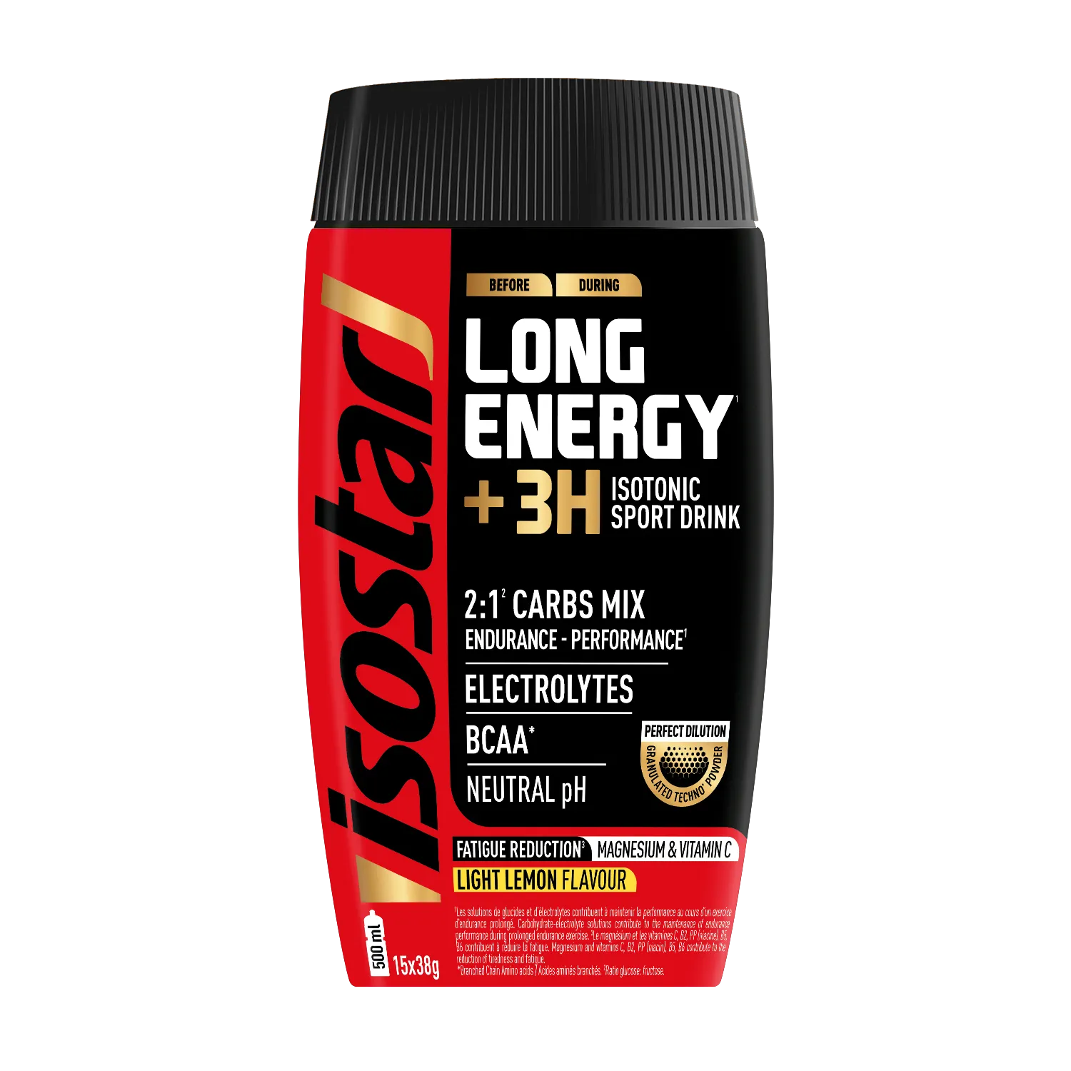 Isostar Long Energy Lemon pulber 570g