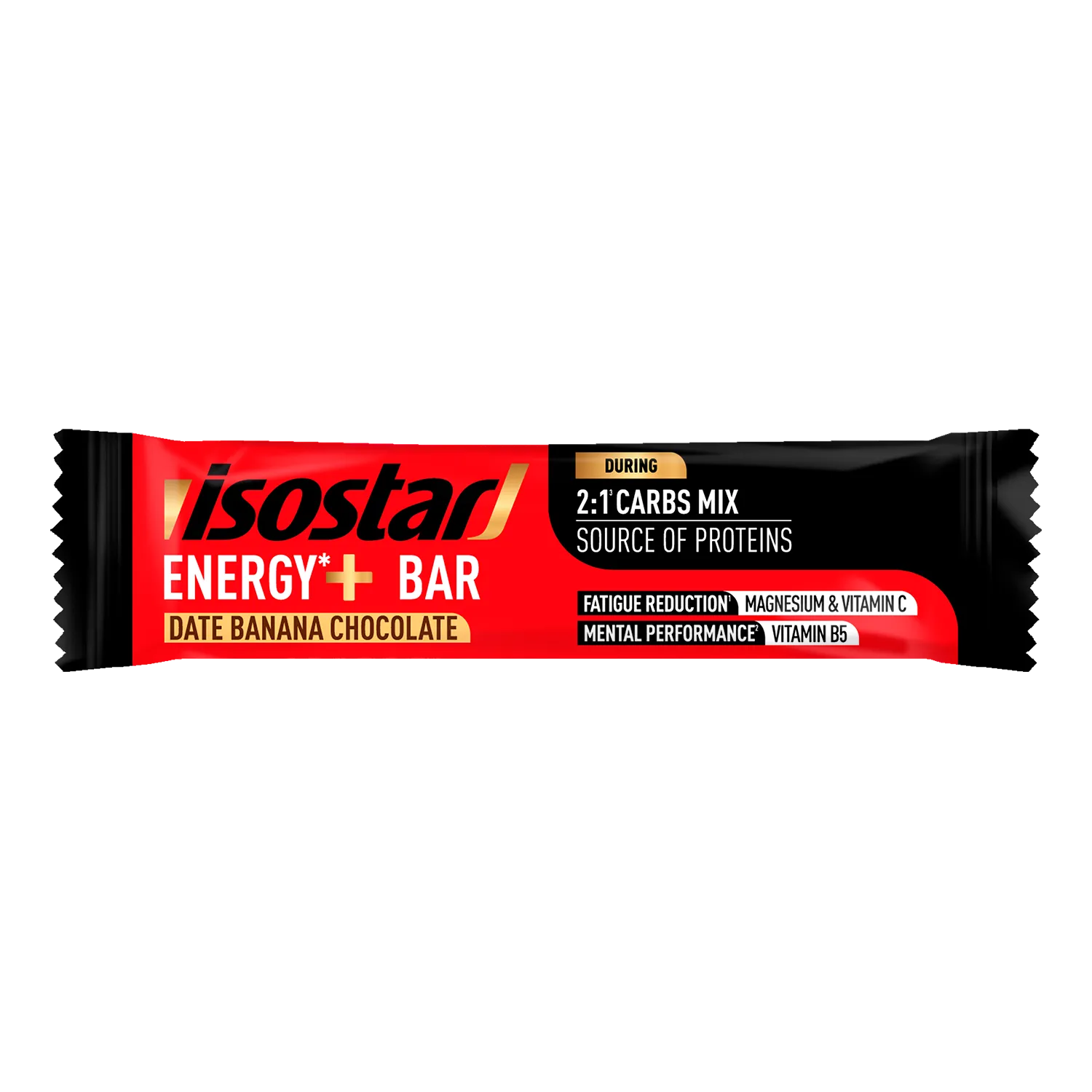 Isostar Long Energy+ Bar Date Banana Choc 32g