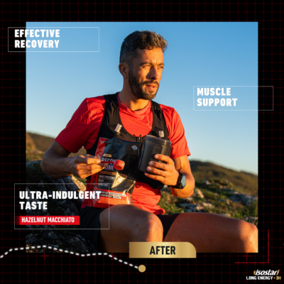 Isostar Long Energy Recovery Drink Macchiato 450g