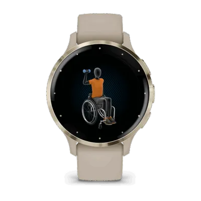 Garmin Venu 3S French Gray Soft Gold